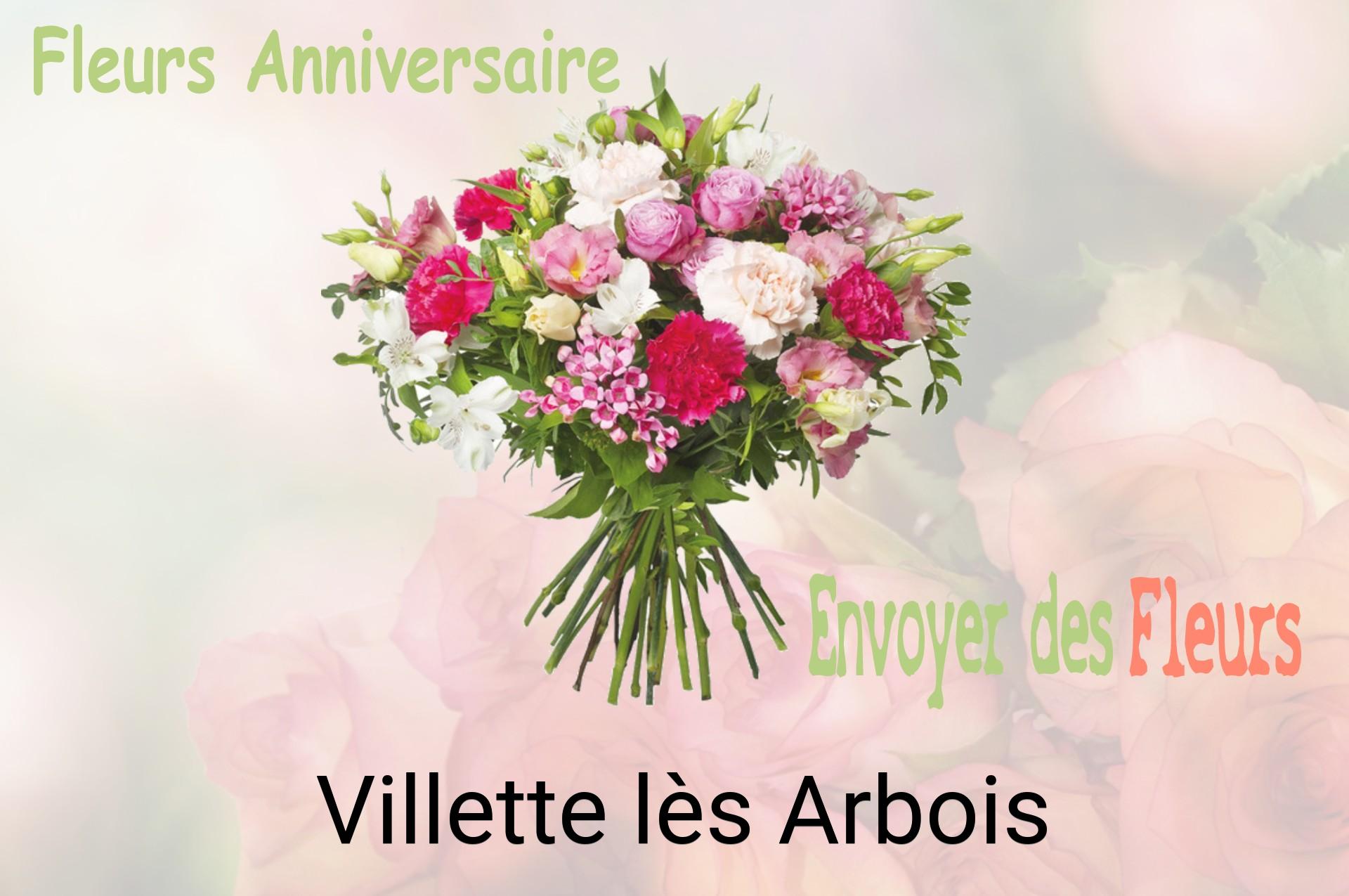 Bouquet de fleurs d’anniversaire livré à Villette-lès-Arbois
