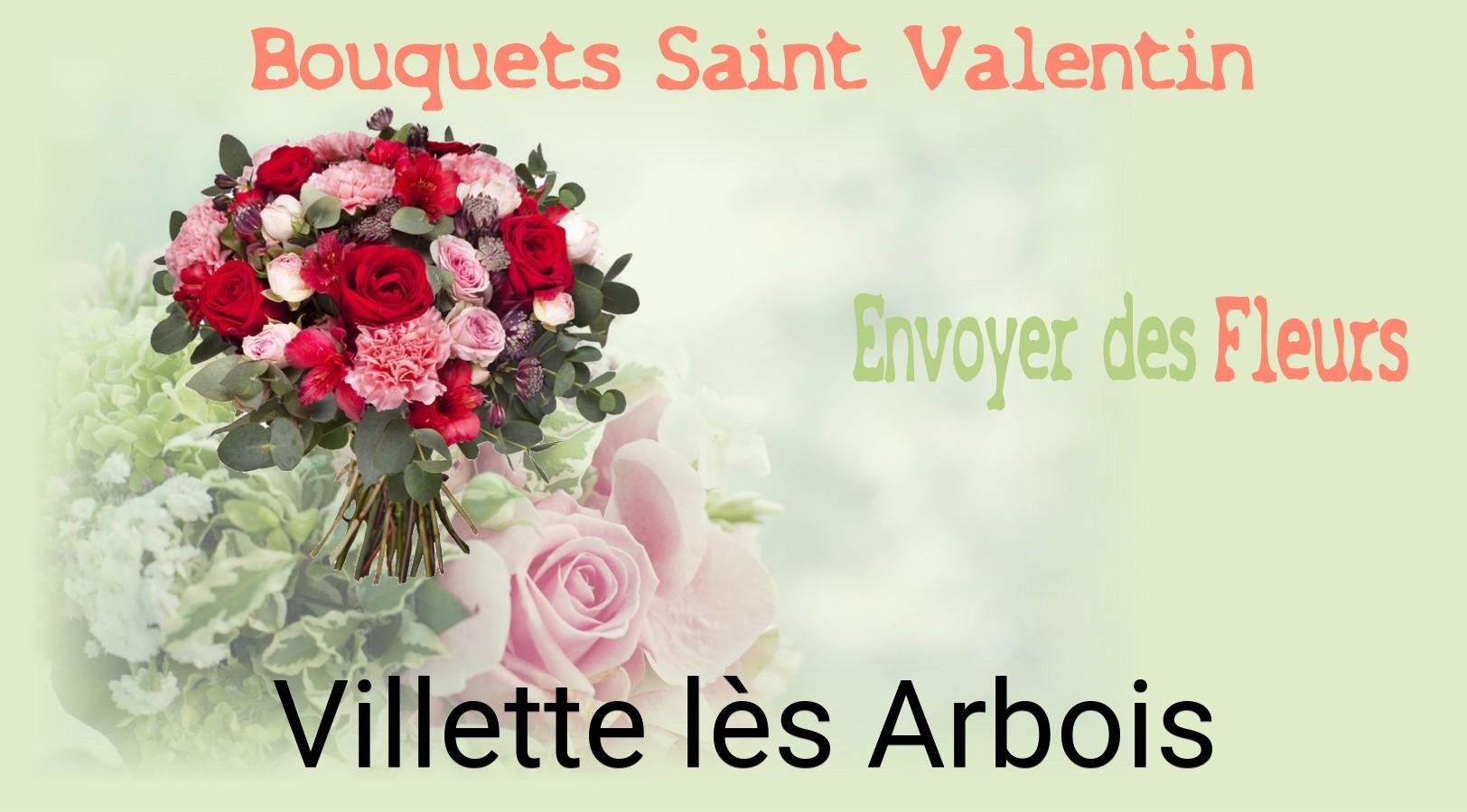 Roses de Saint-Valentin livrées à Villette-lès-Arbois